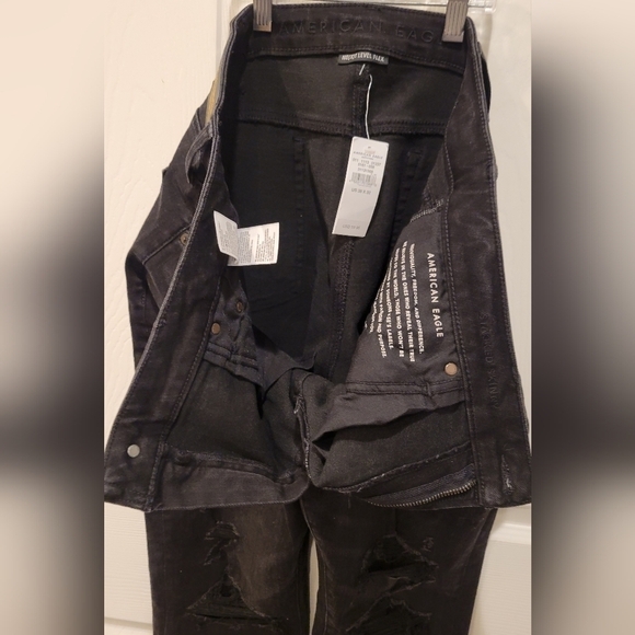 American Eagle Young Money Plaque Distressed Jeans Men's Size 38 X 32 - Picture 4 of 9